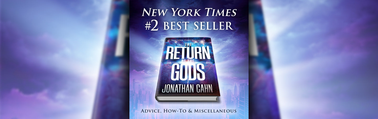 #2 New York Times bestseller!  Jonathan Cahn’s breathtaking new book, ‘The Return of the Gods,’ hits top of the charts