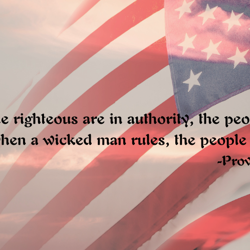 The Righteous are the Hope of America